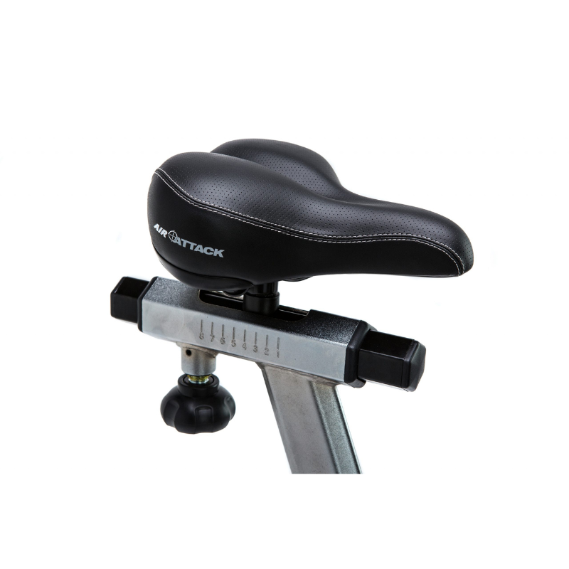 ATTACK Fitness Air Bike Seat Close Up