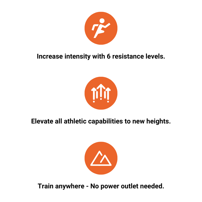 ATTACK Fitness Curved Treadmill Product Features Graphic