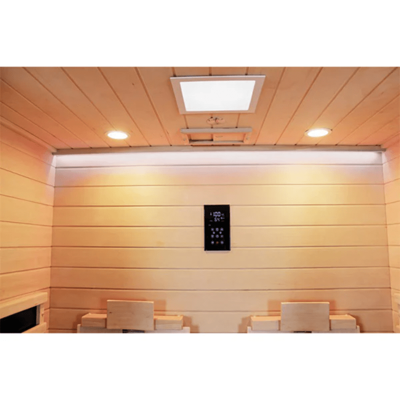 CenturaHeat Full Spectrum Infrared Sauna - Up to 2 people Interior Close Up