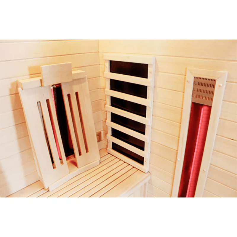 CenturaHeat Full Spectrum Infrared Sauna - Up to 2 people Seating Close Up