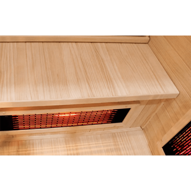 CenturaHeat Far Infrared Indoor Sauna - 1 Person Interior Bench