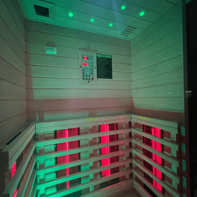 Insignia KY002 Infrared Sauna Interior 1