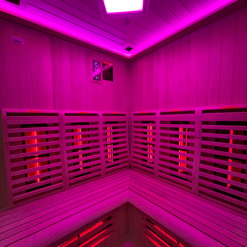 Insignia KY007 Infrared Sauna Full Interior