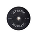 ATTACK Strength Olympic Rubber Bumper Plates - 10 kg