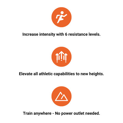 ATTACK Fitness Curved Treadmill Product Features Graphic