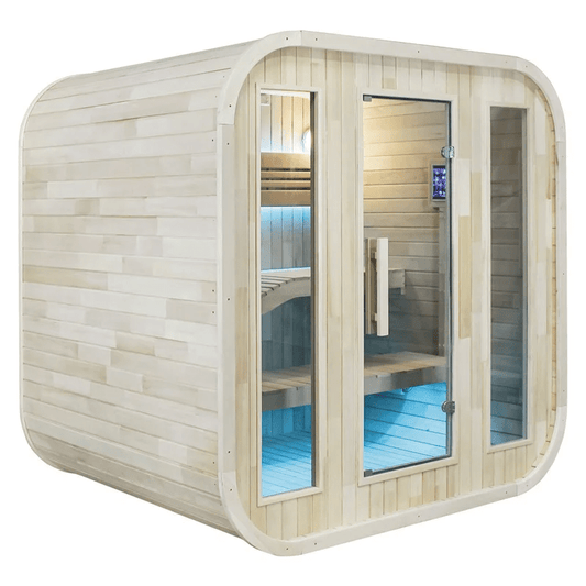 CenturaHeat Square Outdoor Sauna Full Image