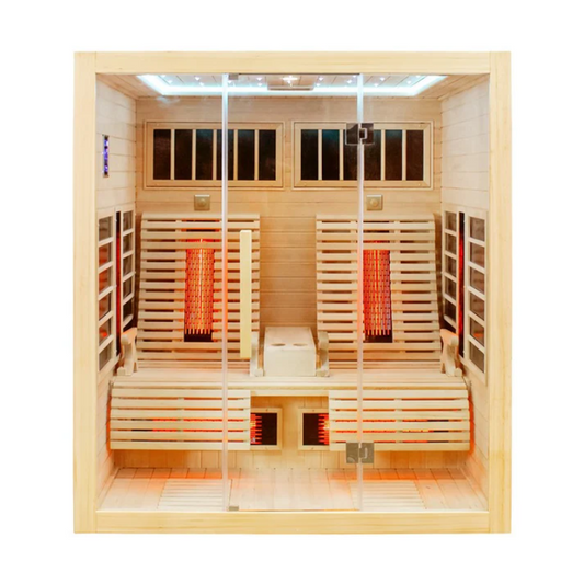 CenturaHeat Infrared Relax Sauna - Up to 2 people Front View