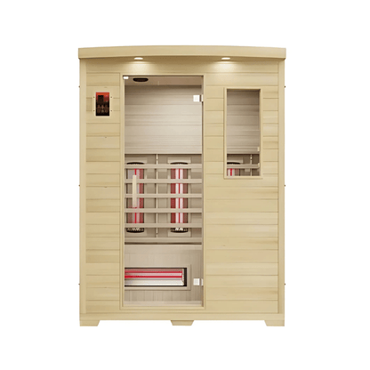 Fonteyn Infrared Sauna3 Person Front View