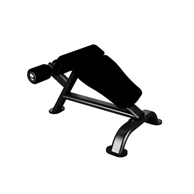 GymGear Elite Series Roman Chair in Black Full Image