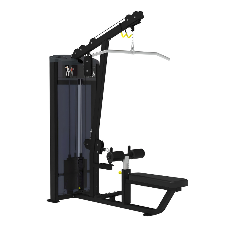 GymGear Pro Series Lat Pulldown Low Row Full Image