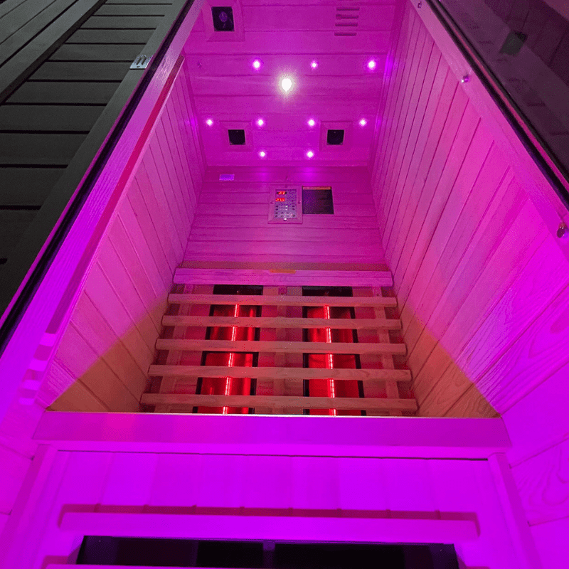 Insignia KY001 Infrared Sauna Interior View 1