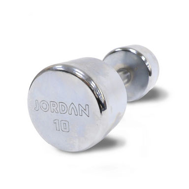 JORDAN Chrome Dumbbells - Up to 20 kg Close Up