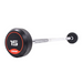 JORDAN Straight Bar Rubber Barbells in Red 15KG